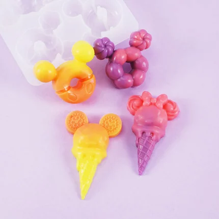 Силиконовая форма "мороженое 4"