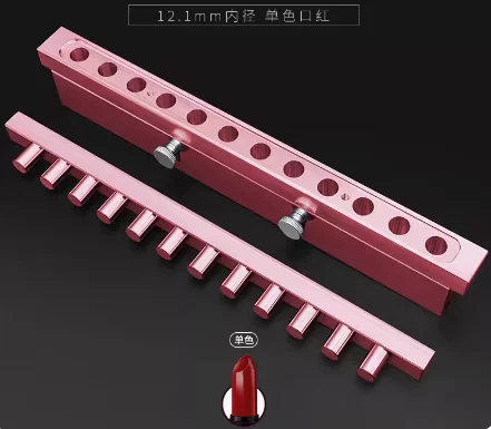 Алюминиевая форма "Розовая" на 12 отверстий